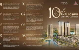 10 Lý do vì sao Phải Sở Hữu Central Lakeside.