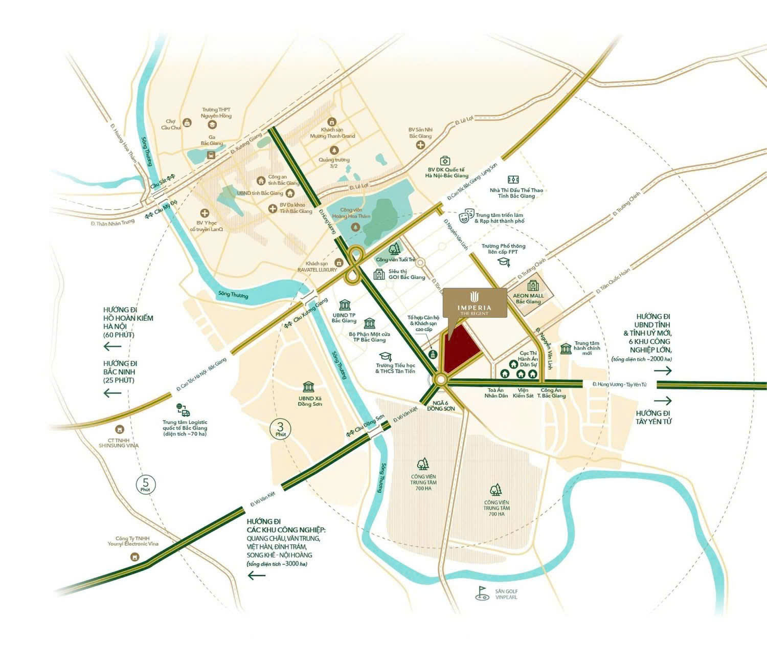 Vị trí Imperia The Regent
